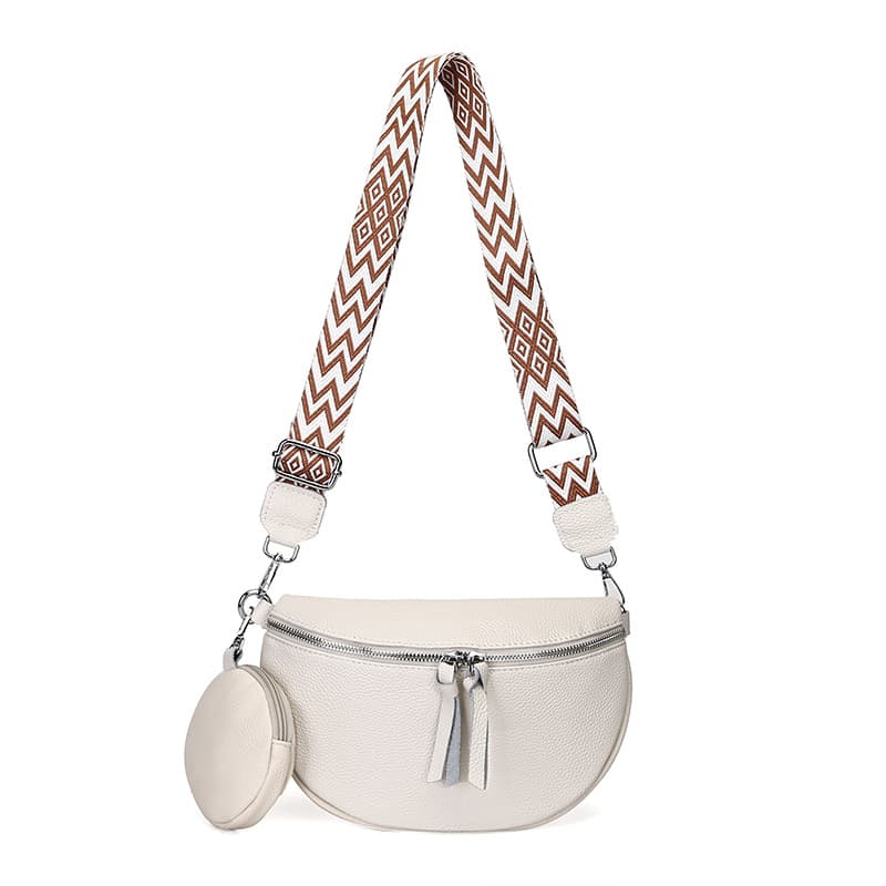 Genuine Leather Shoulder Crossbody Bag thumbnail 7