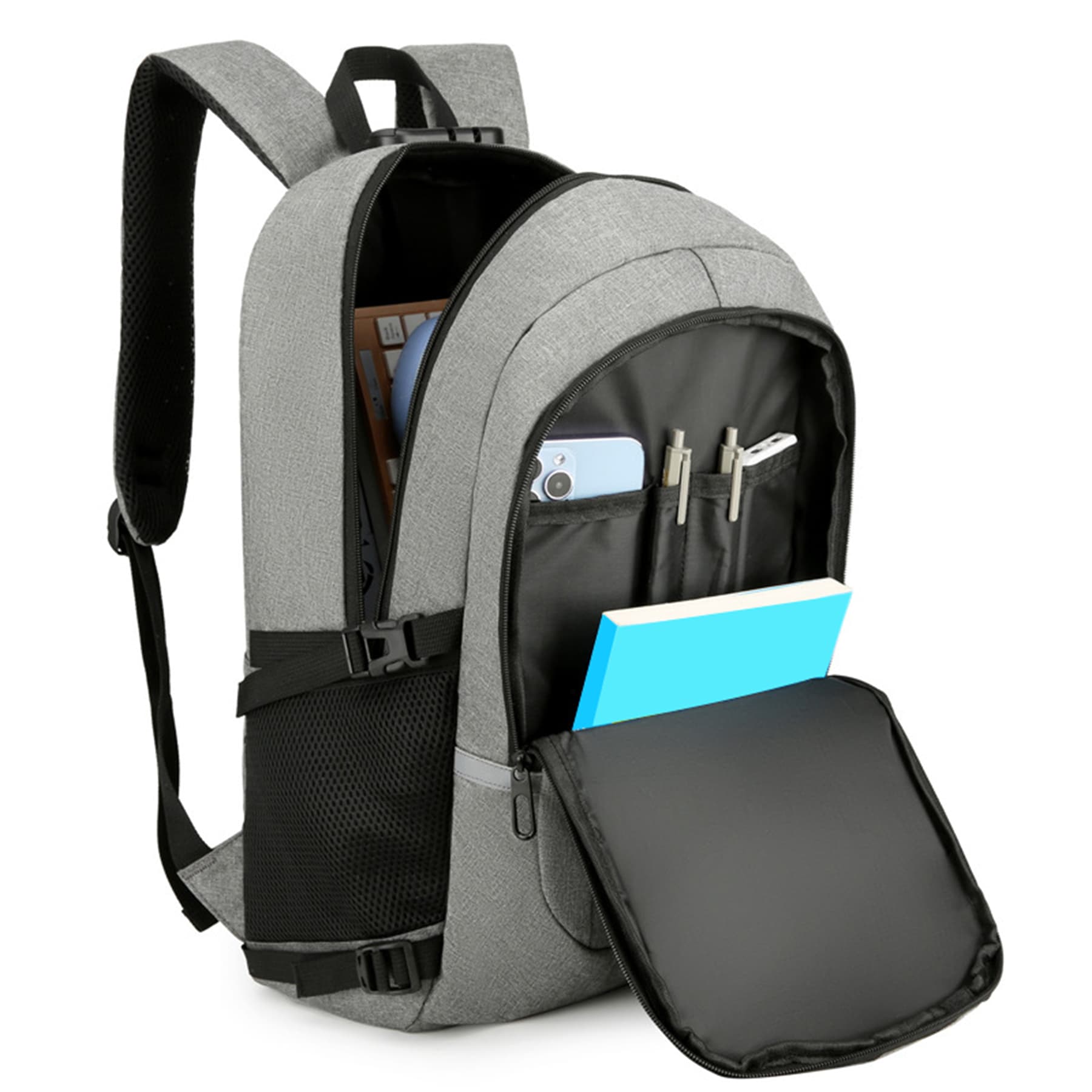 Laptop Backpack With USB Charging Port thumbnail 4