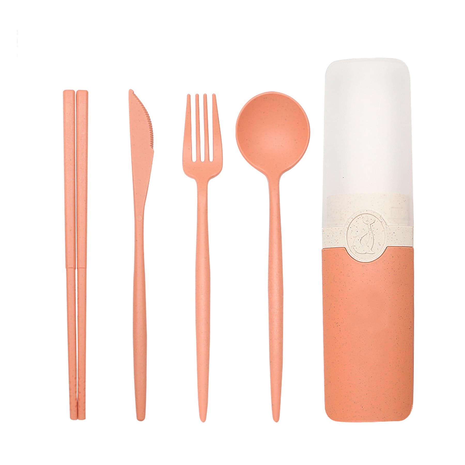 Portable Wheat Straw Cutlery Set thumbnail 5