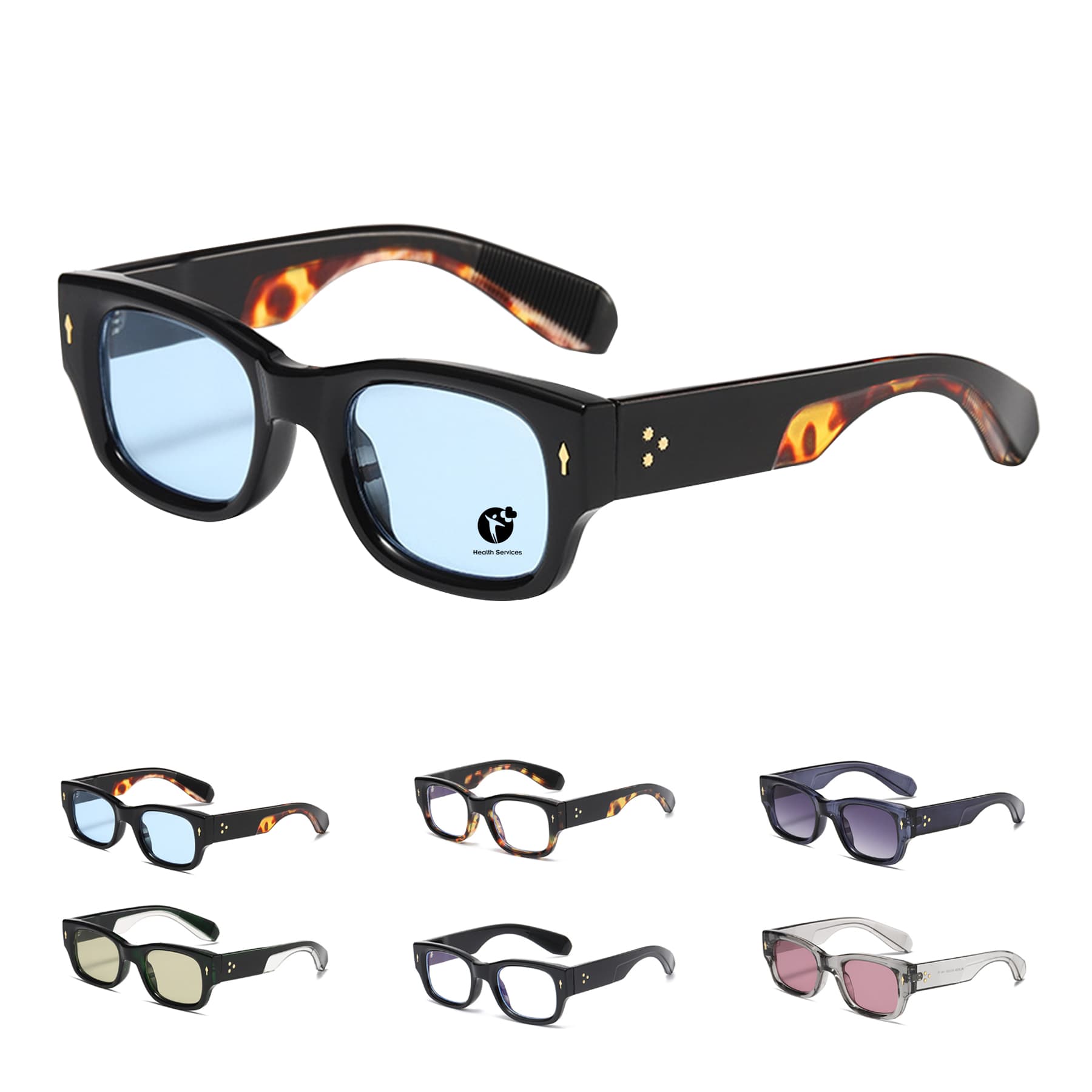 Retro Chic Sunglasses UV Cool Sun Shades Men Women HD Lenses