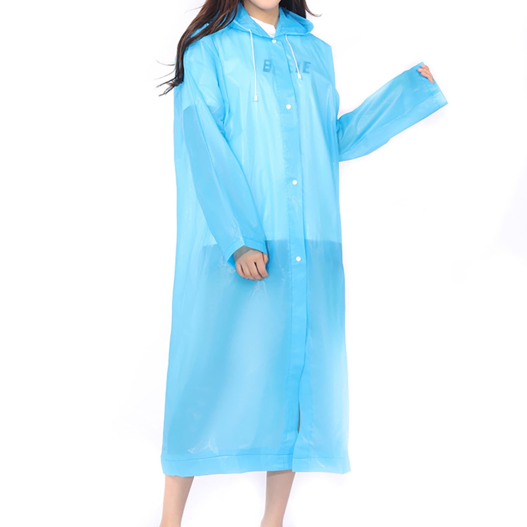 Transparent Reusable Rain Poncho thumbnail 7