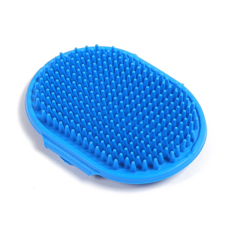 Pet Grooming Brush Glove Dog Scrubber thumbnail 3