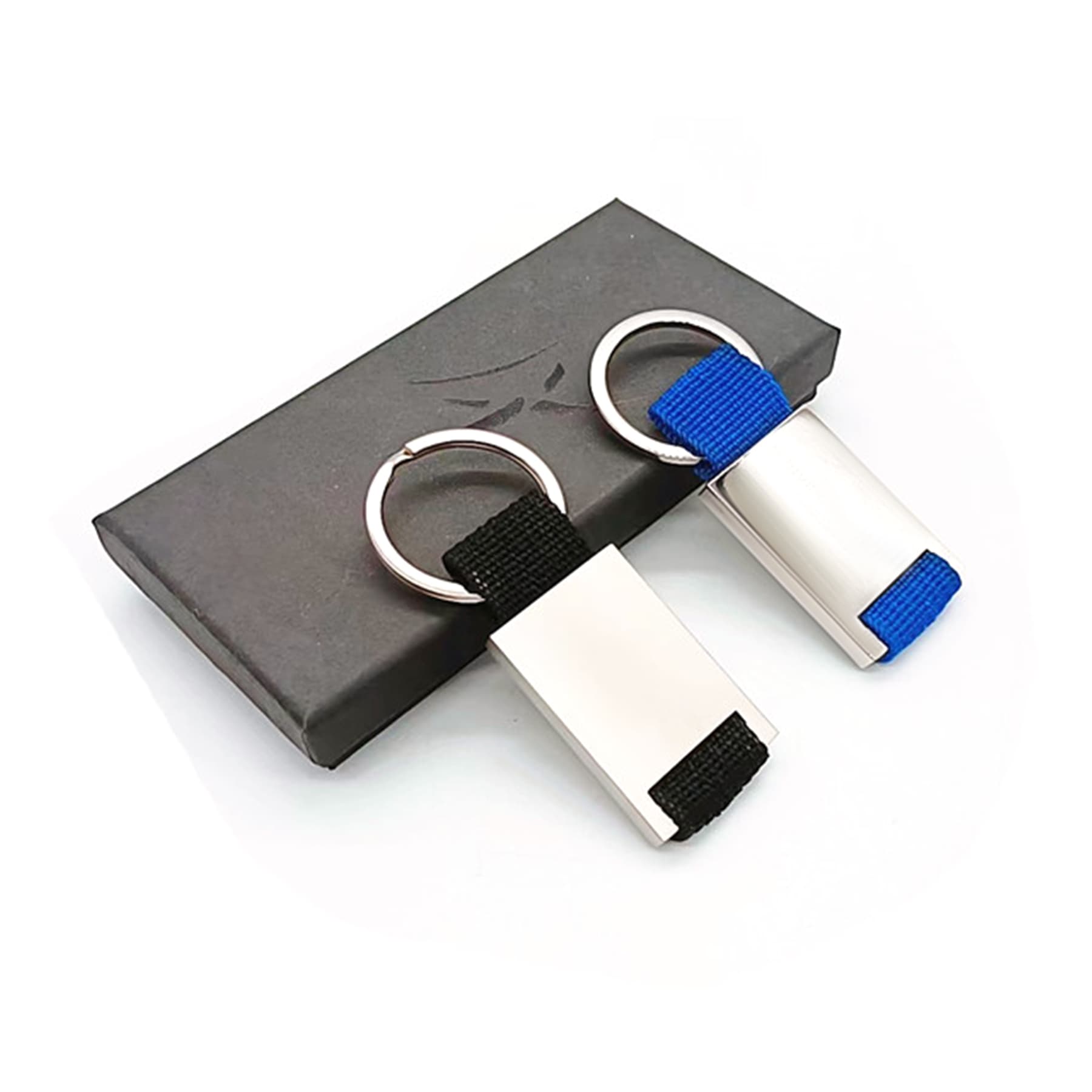 Metal Key Tag with Web Strap thumbnail 5