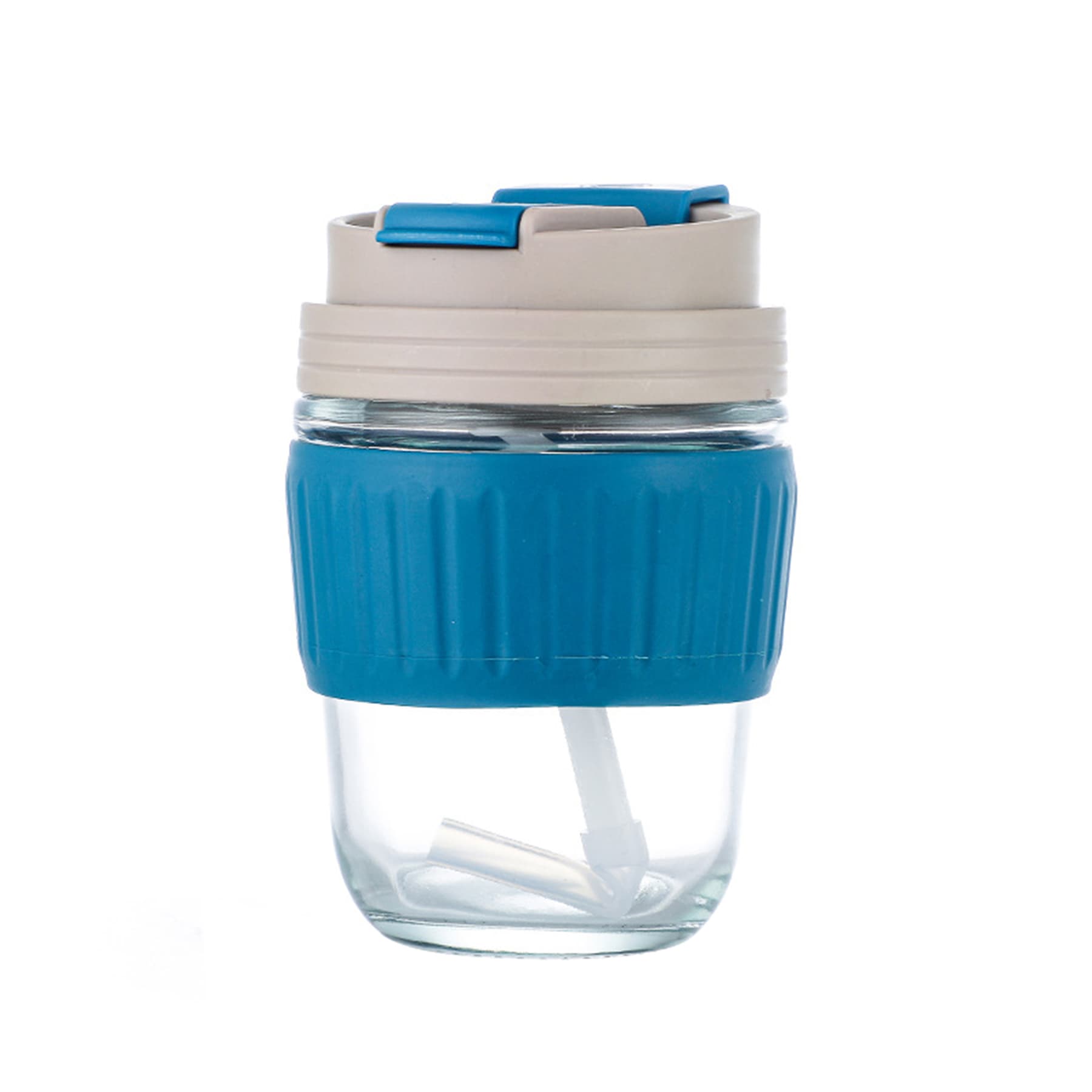 12oz Glass Travel Mug thumbnail 2