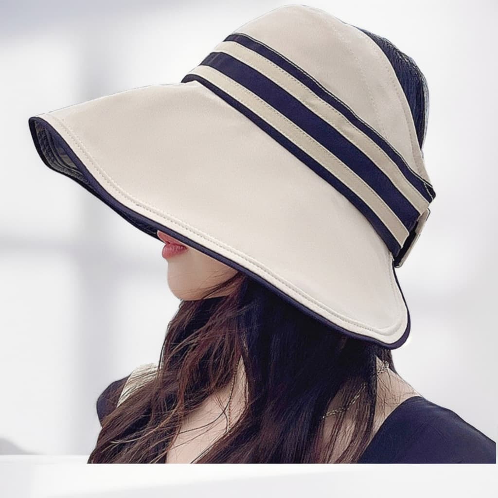 Empty Visor Cap For Women Wide Beach Sun Hats thumbnail 4