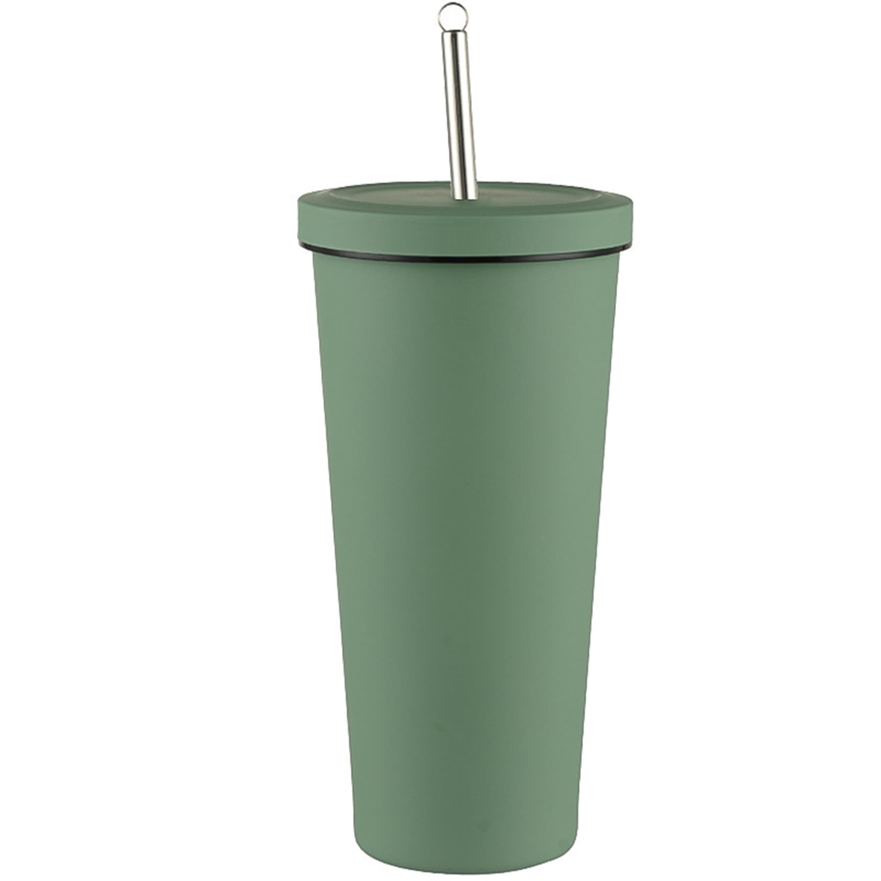 24 oz. Insulated Tumbler Cup with Straw thumbnail 18