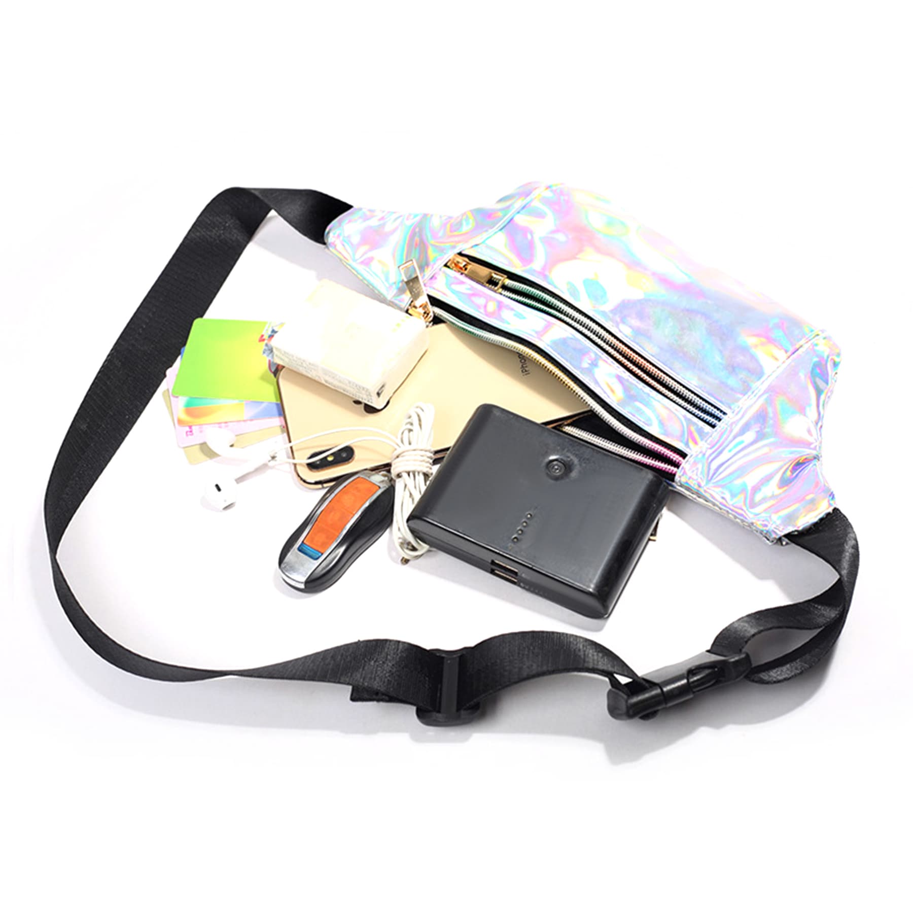 Custom Pvc Holographic Fanny Pack thumbnail 6