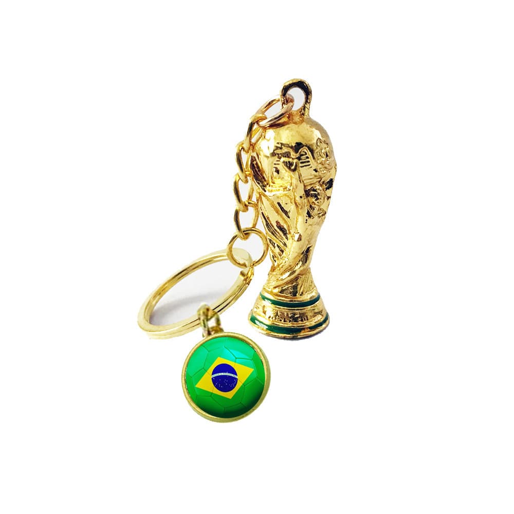 Soccer Trophies Keychain