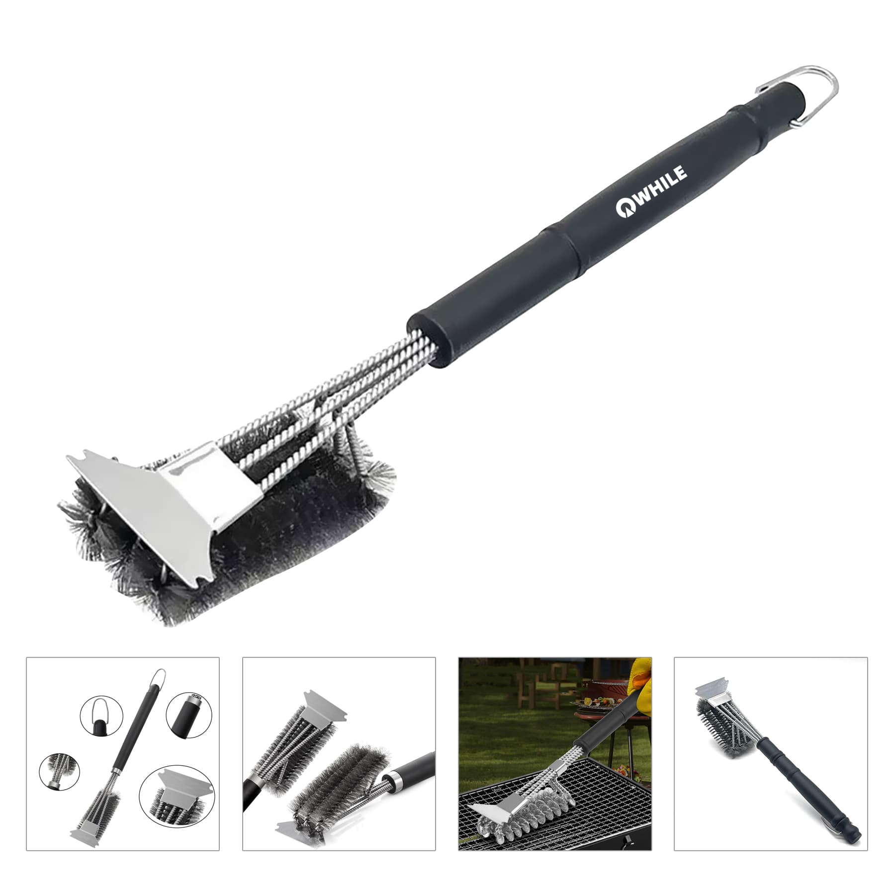 Bbq Grill Brush And Scraper