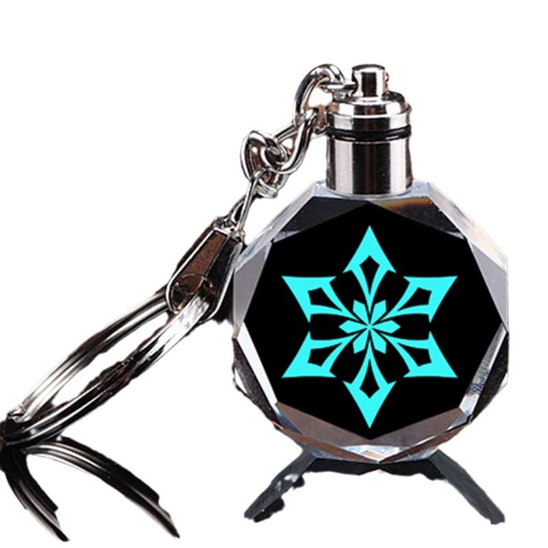 LED Light Crystal Key Chain thumbnail 3