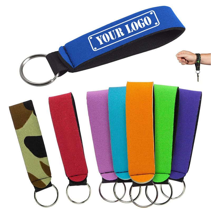 Floating Neoprene Wristband Keychain thumbnail 5