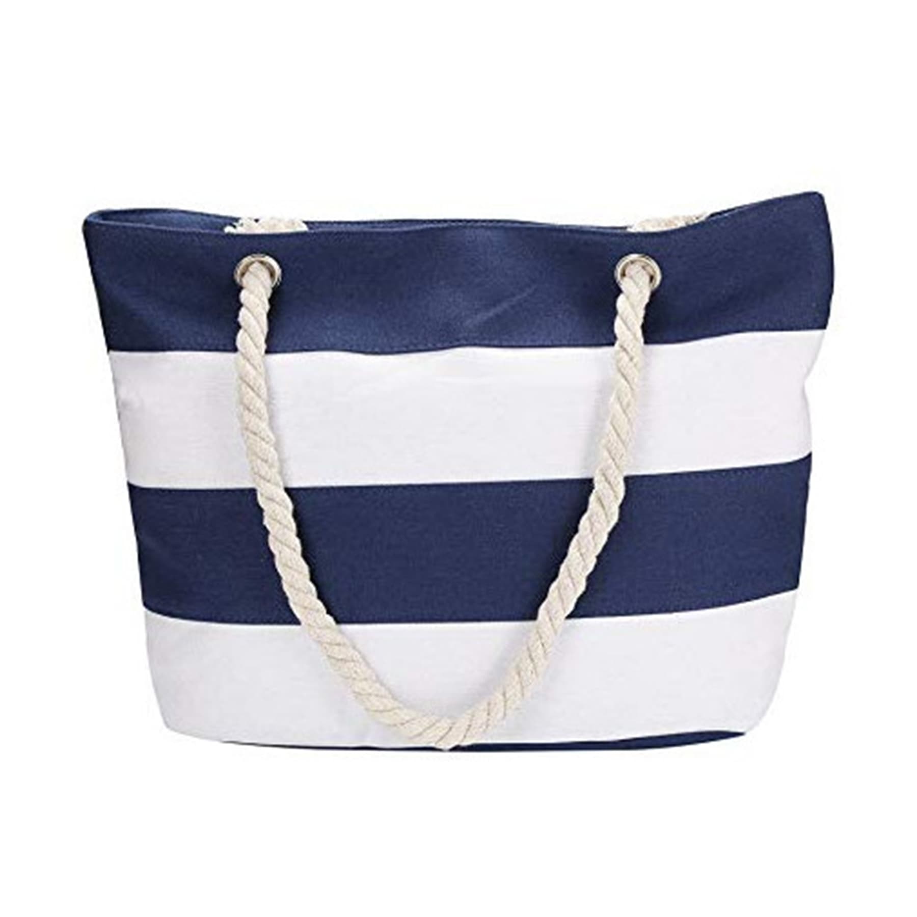 Striped Canvas Tote Bag thumbnail 7