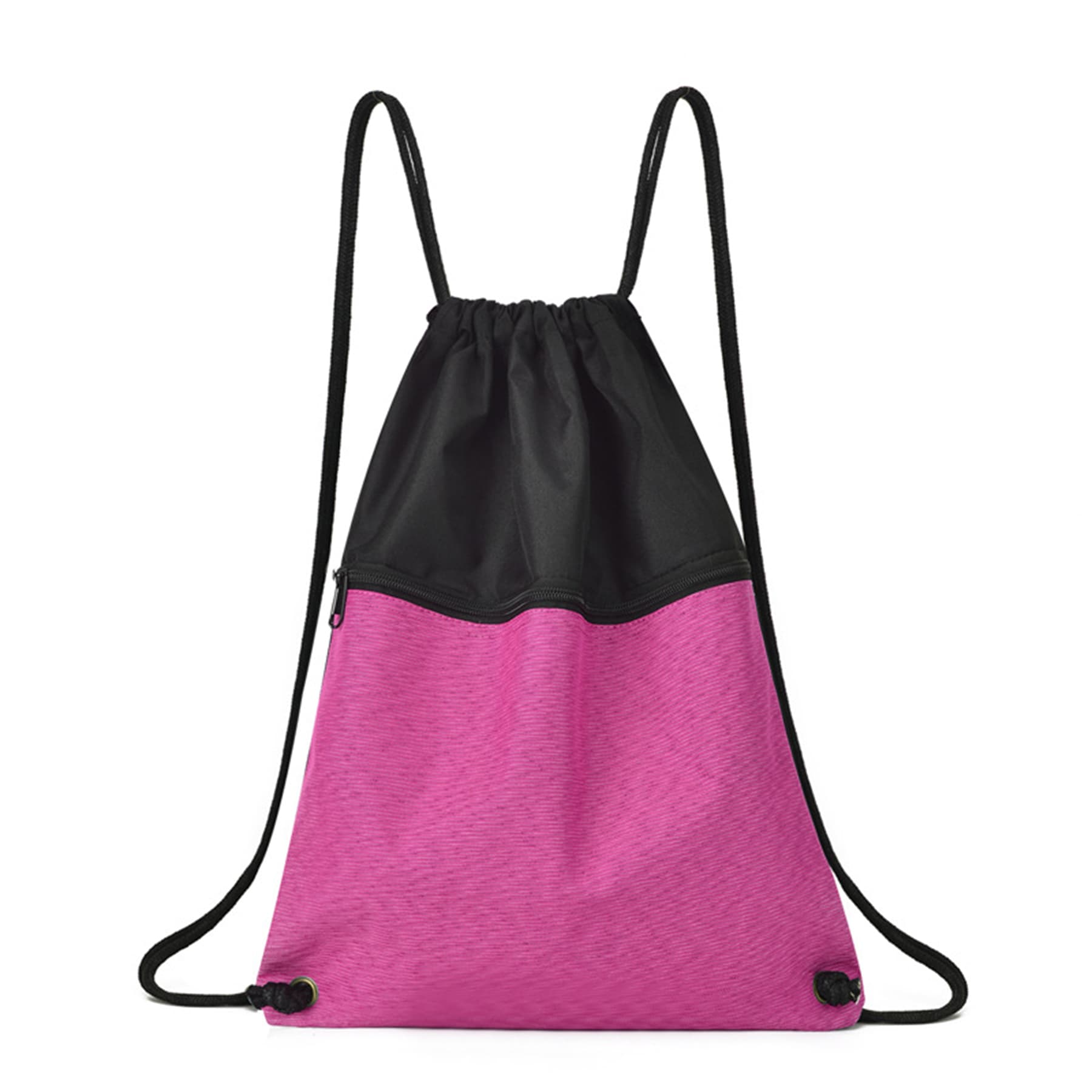 Drawcord Sport Pack Backpack W/Front Pocket thumbnail 2