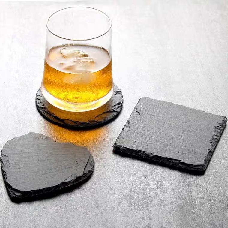 Slate Stone Drink Coasters