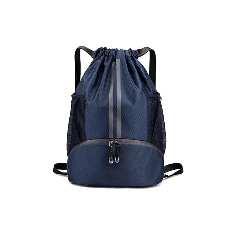 Drawstring Backpack With Mesh Pocket thumbnail 2