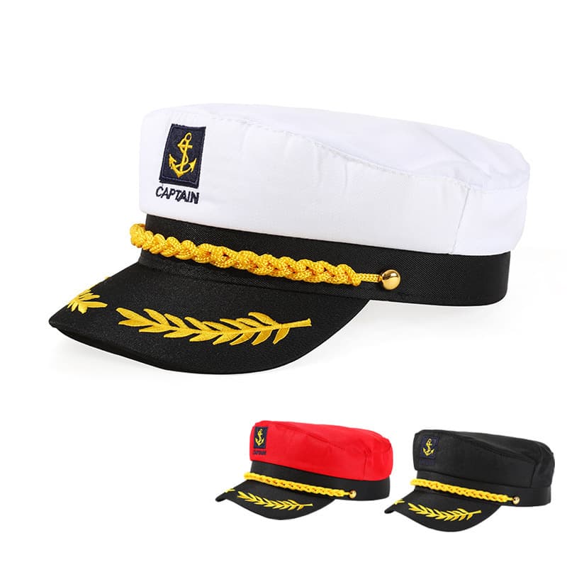 Ship Sailor Captain Hat Navy Marine Admiral Cap