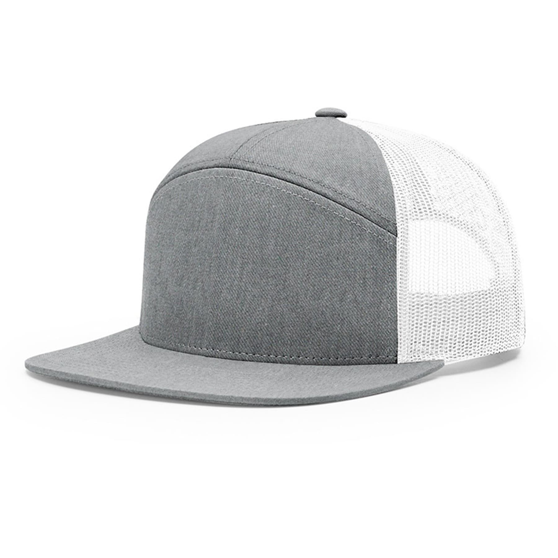 7 Panel Trucker Cap Hat thumbnail 7