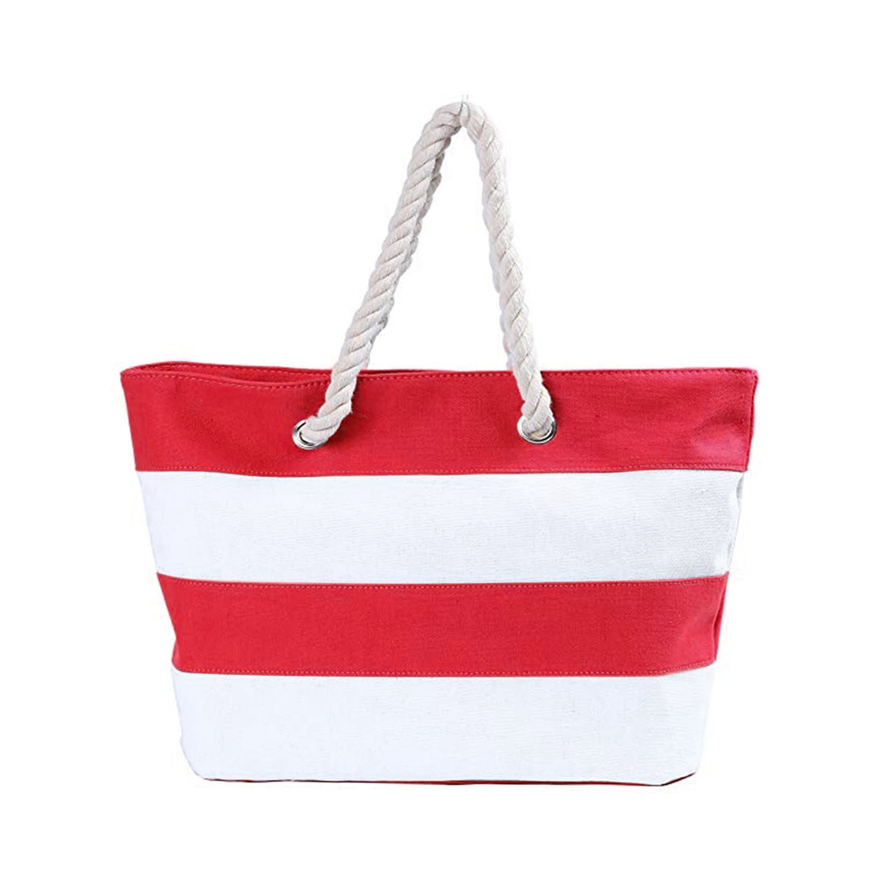 Striped Canvas Tote Bag thumbnail 8