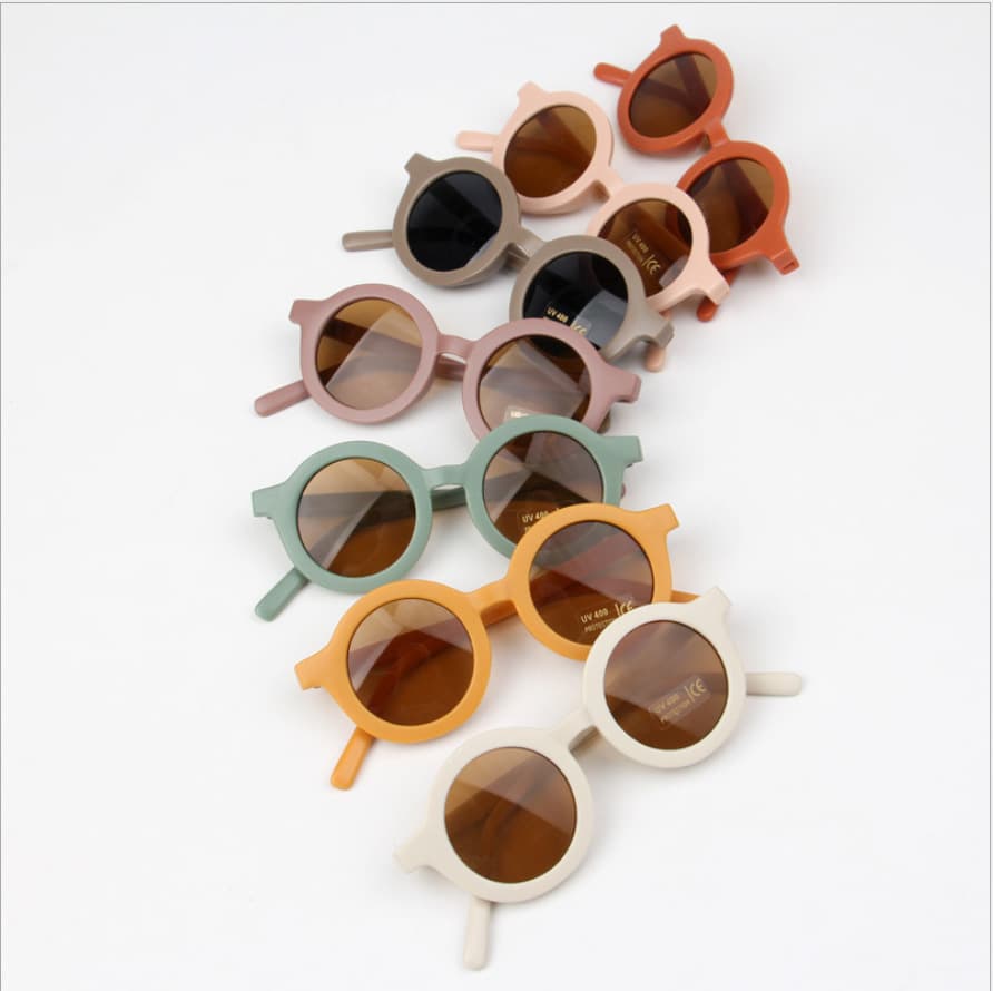 Cute Round Polarized Sunglasses for Kids thumbnail 6