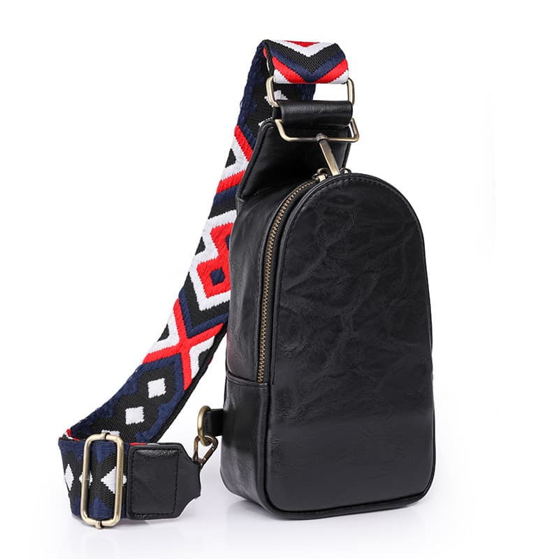 PU Leather Small Crossbody Sling Backpack Multipurpose thumbnail 5