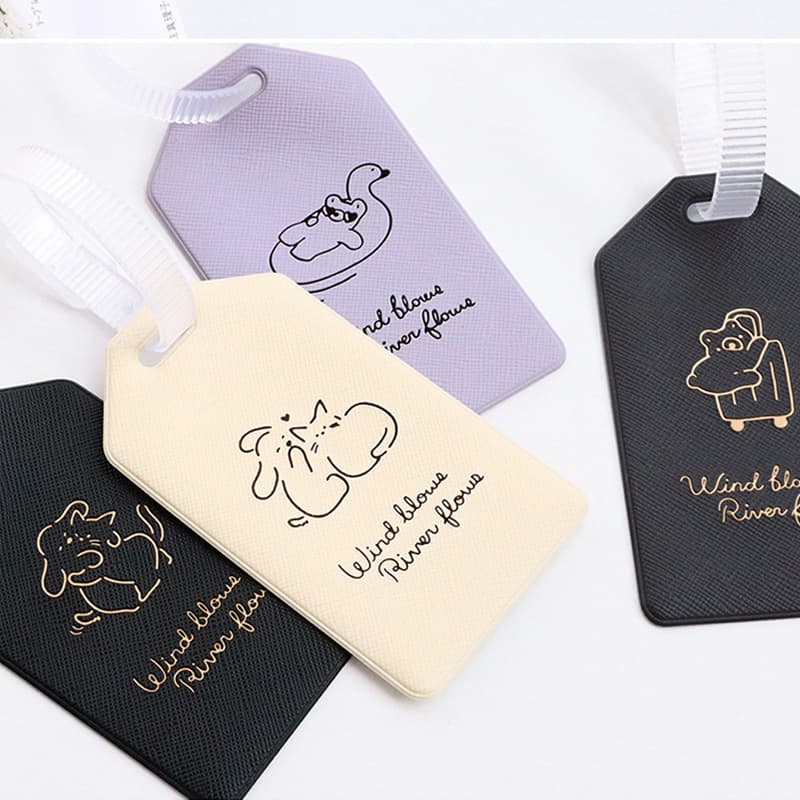 PVC Leather Luggage Tags thumbnail 4