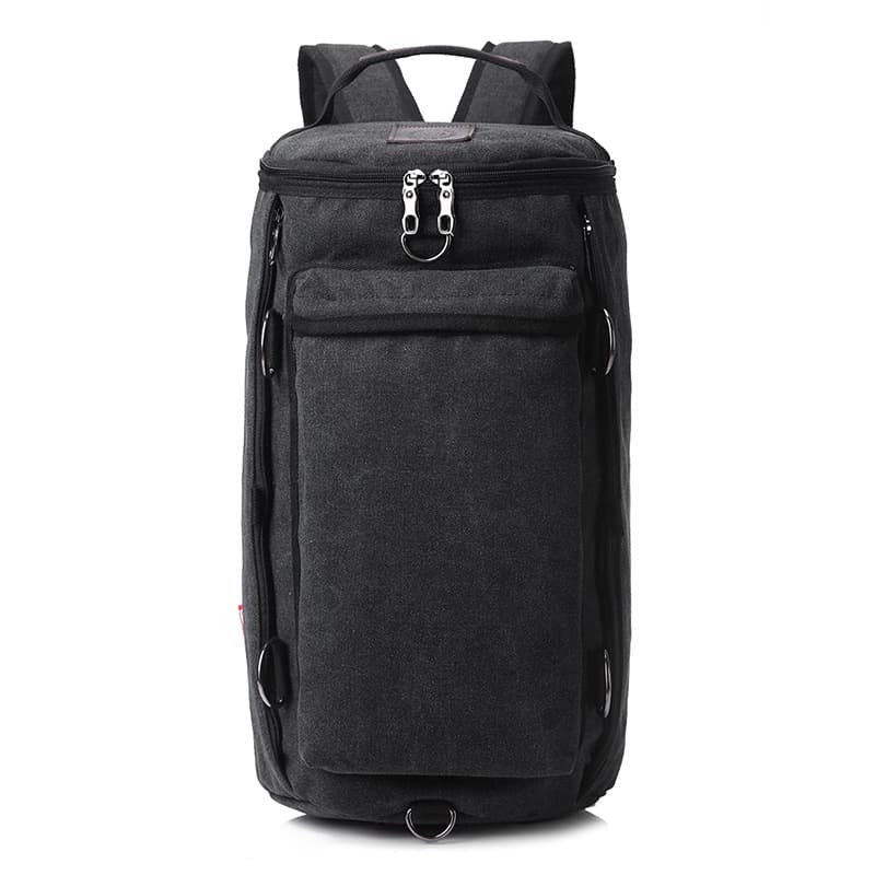 Oversized Heavy Duty Canvas Travel Duffel Backpack