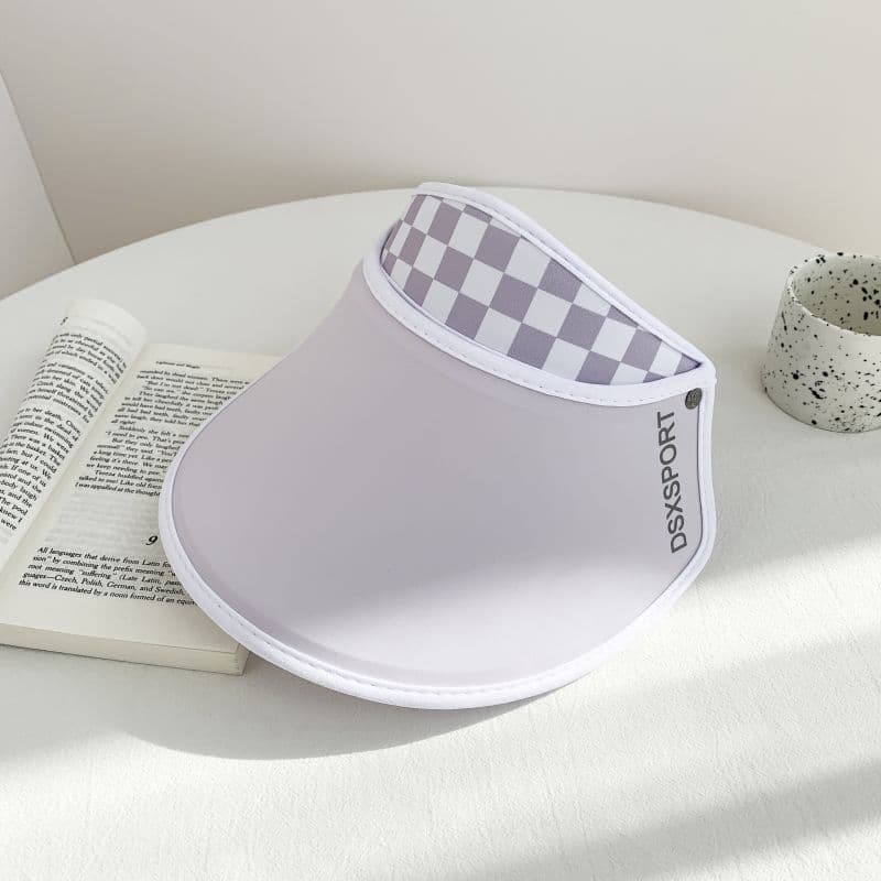 Empty Visor Cap For Women Wide Beach Sun Hats thumbnail 3