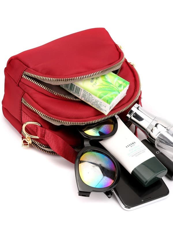 Nylon Mini Cell Phone Crossbody Bag thumbnail 5