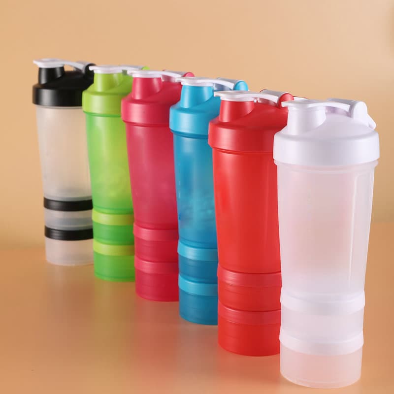 Fitness Shake Bottle with Containers thumbnail 5