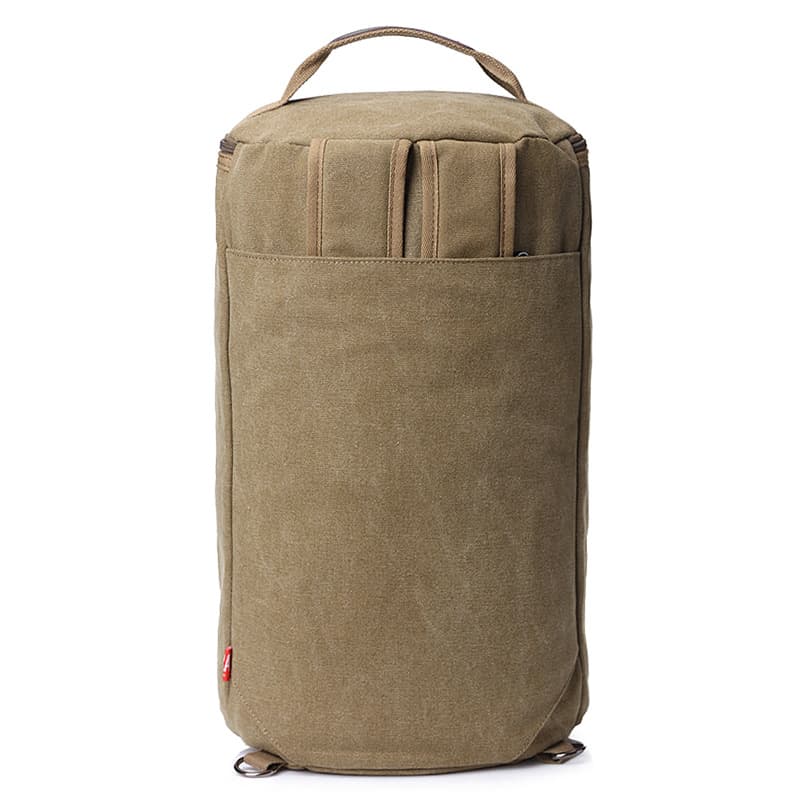 Oversized Heavy Duty Canvas Travel Duffel Backpack thumbnail 7