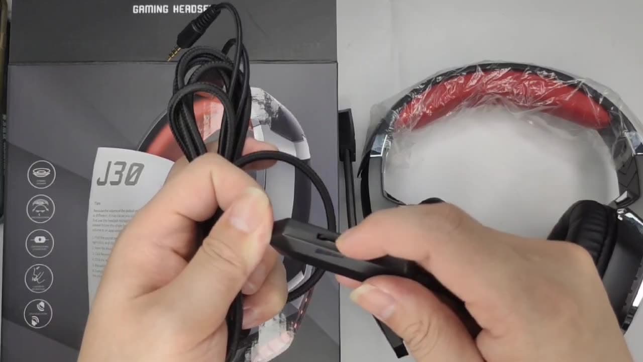 Gaming Headset With Led Light