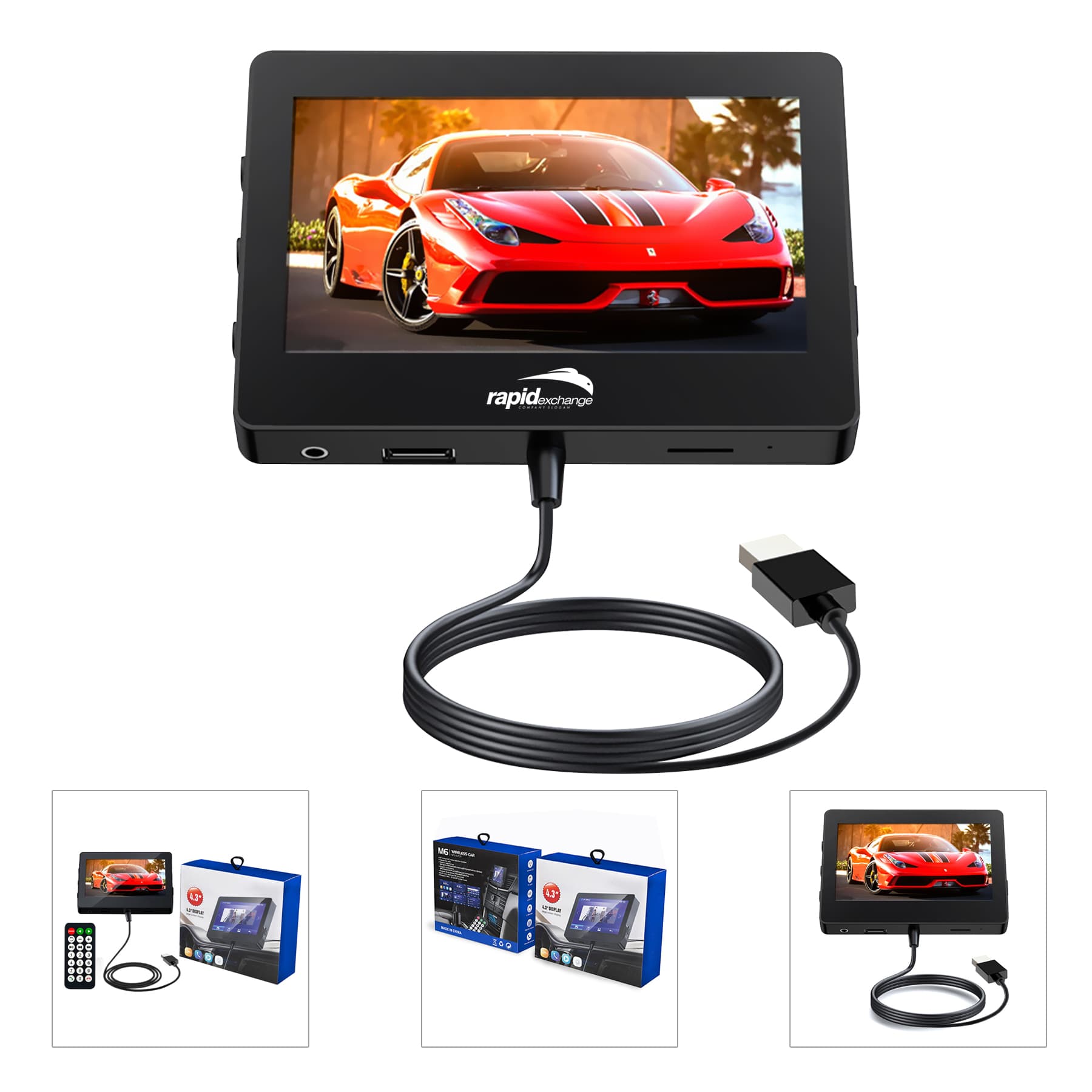 Car Player Android Large Screen Display