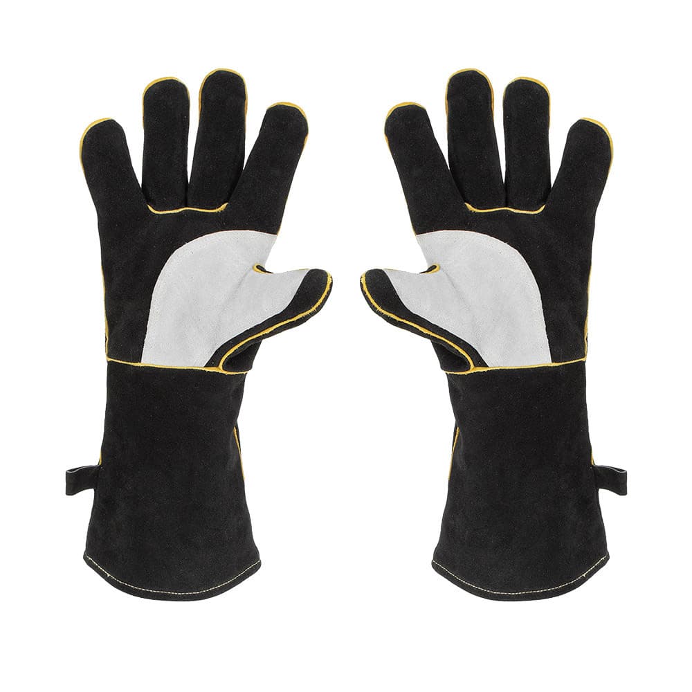 Flame Retardant High Temperature Resistant BBQ Leather Glove thumbnail 2