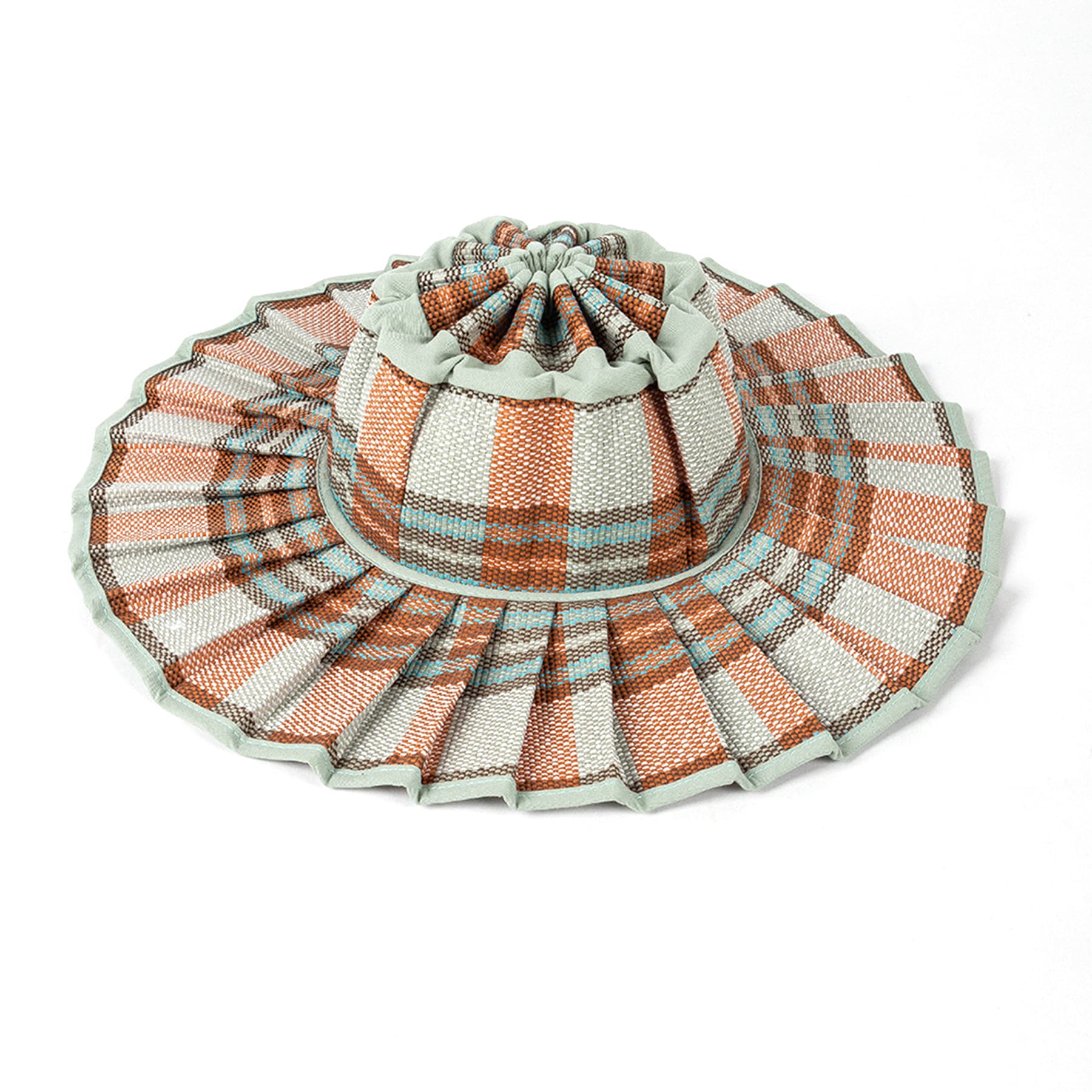 New Pleated Staw Hat thumbnail 6