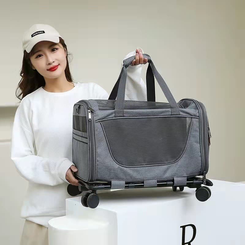 Oxford Pet Trolley Case Mesh Bag thumbnail 5