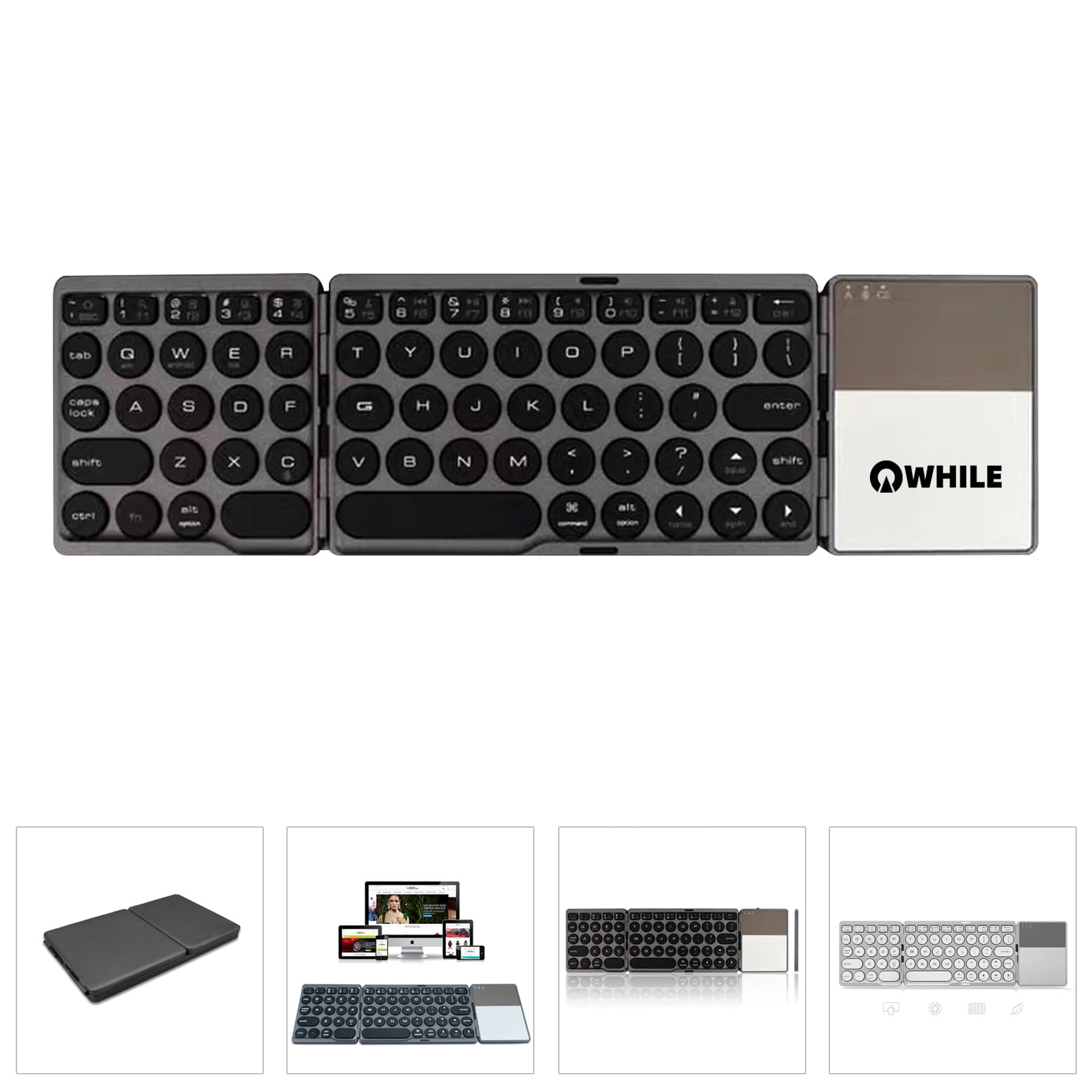 Foldable wireless h Keyboard