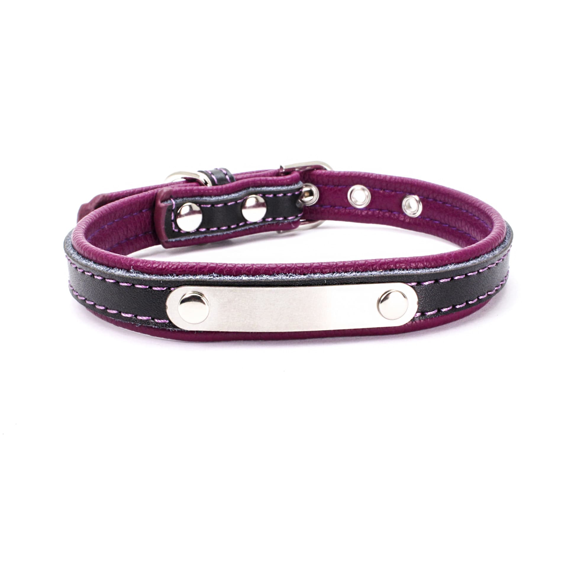 Leather Pet Collar thumbnail 4