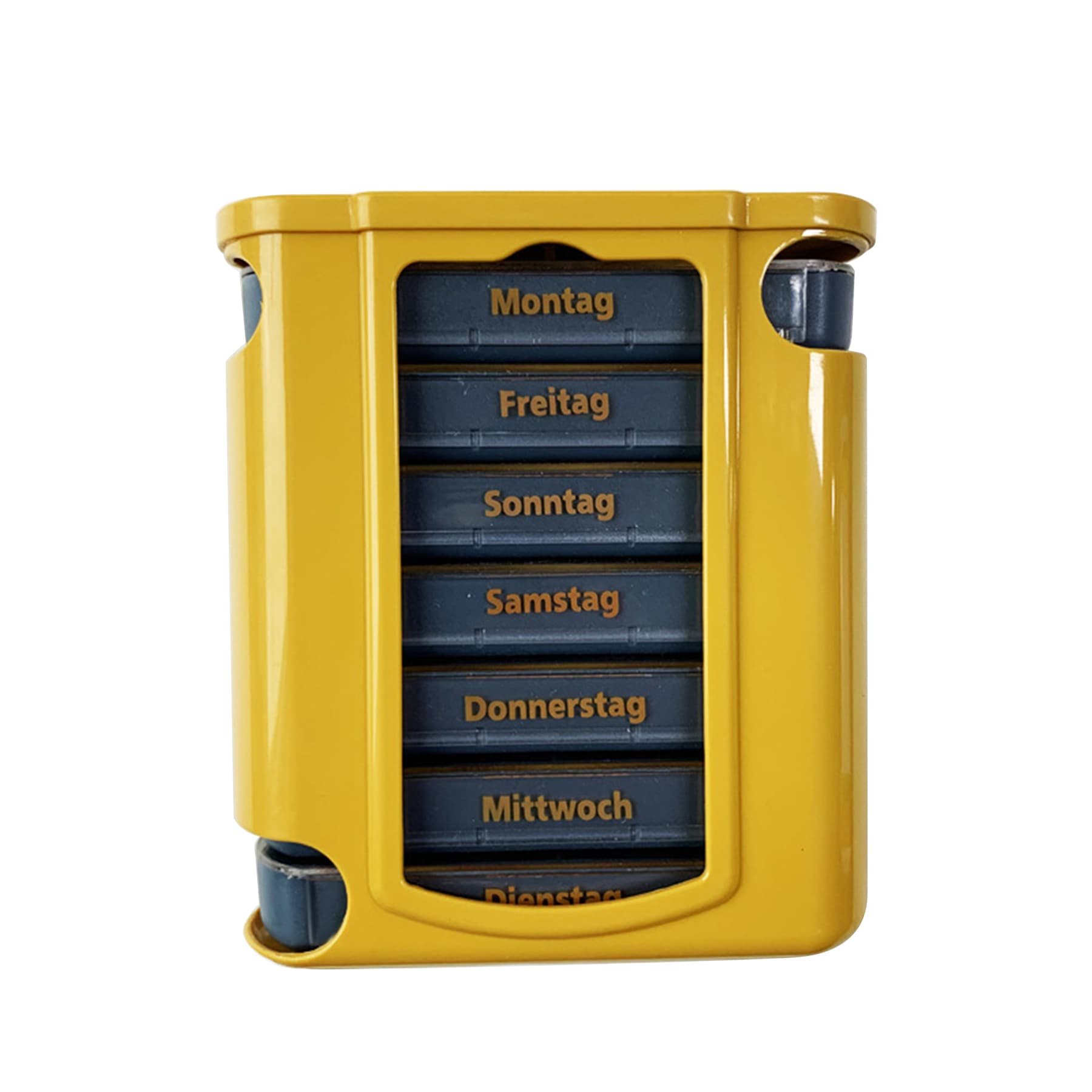 Pill Box Portable Tablets Medicine Dispenser thumbnail 5