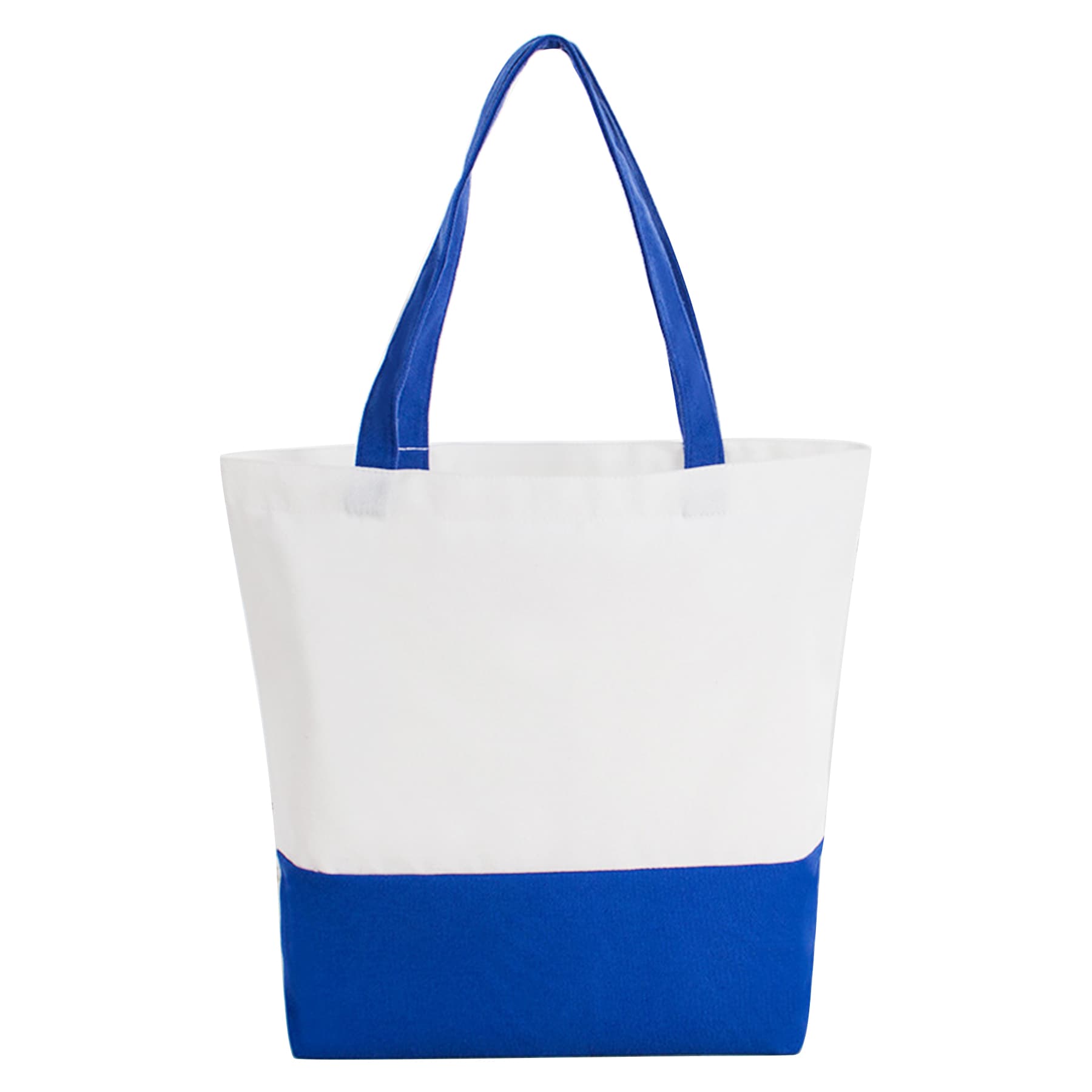 Custom Two-Tone Canvas Tote Bag thumbnail 7