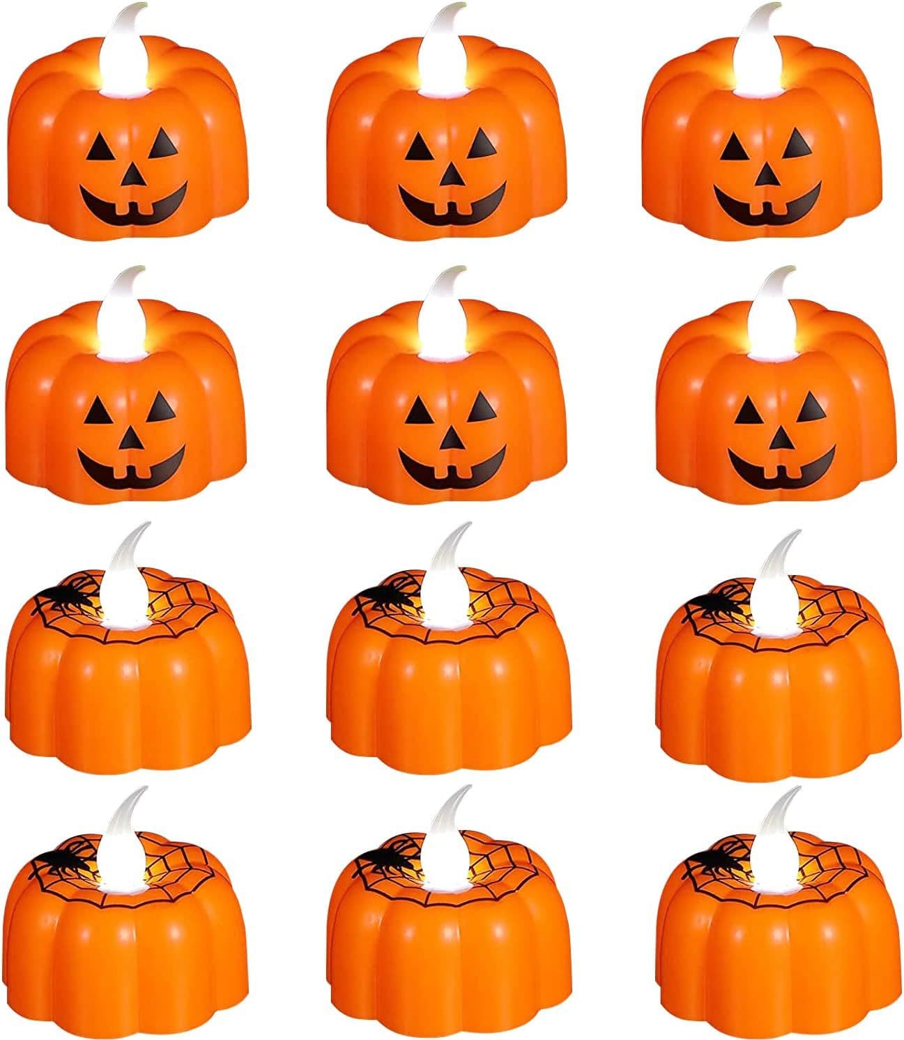 Halloween LED Pumpkin Candle thumbnail 5