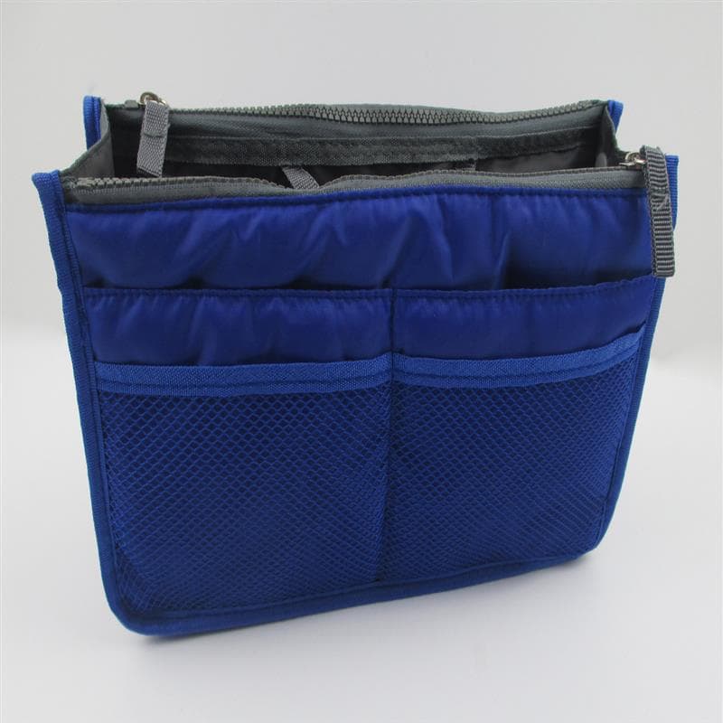 Pockets Insert for Handbag Nylon Travel Organizer Bag