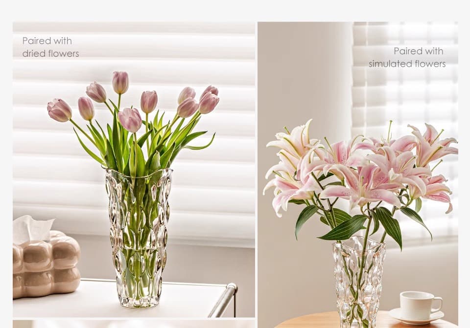 Glass Flower Vase thumbnail 3