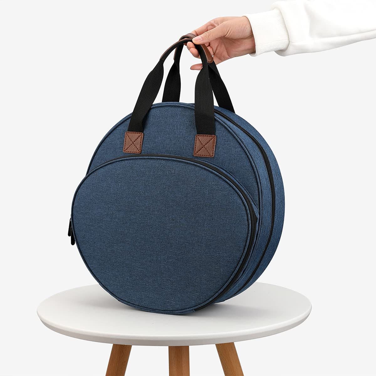 Oxford cloth portable circular storage bag thumbnail 4