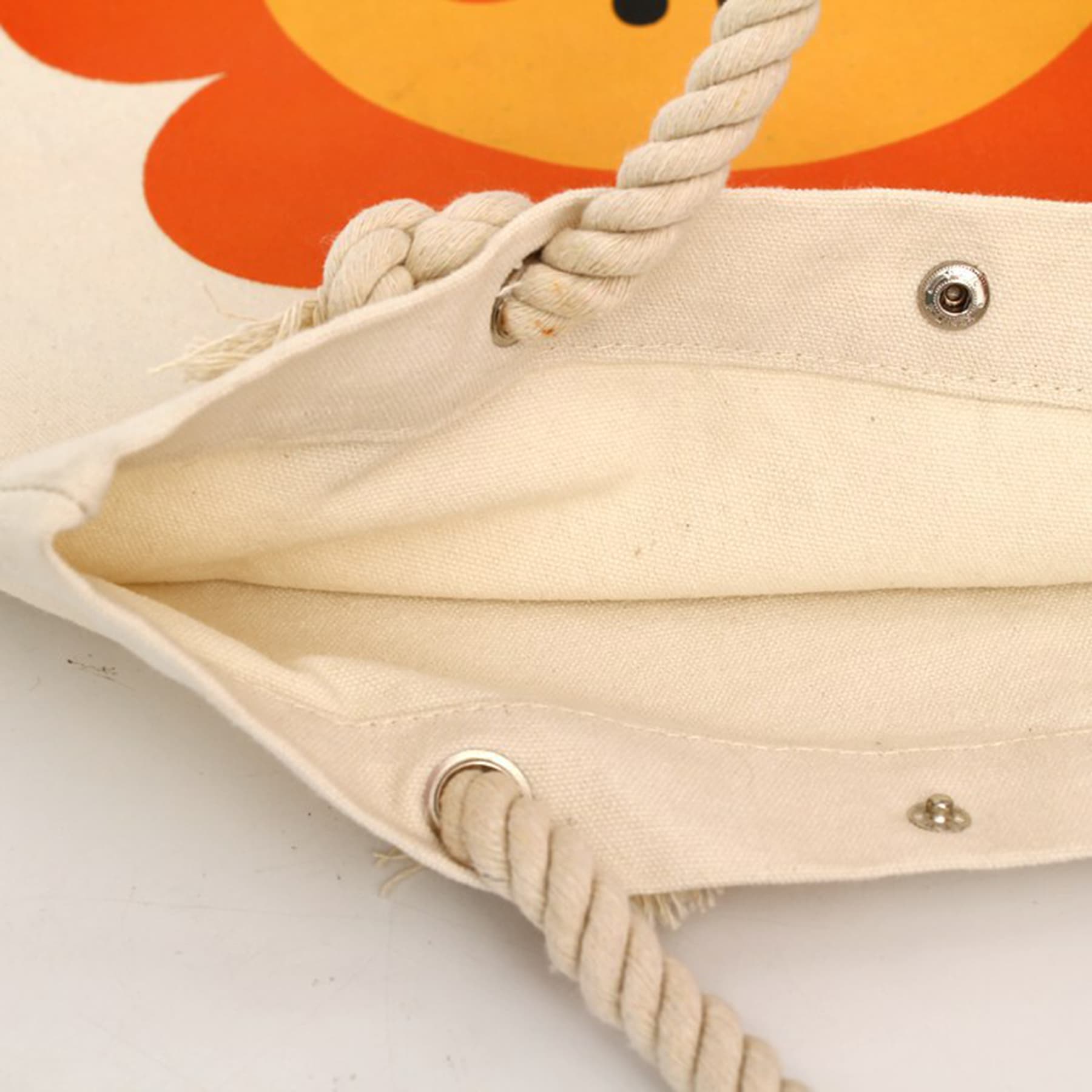 12 oz. Canvas Boat Tote w/ Rope Handles & Buckle thumbnail 3