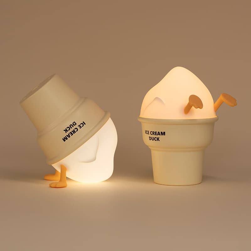 Ice Cream Duck LED Lamp Night Light thumbnail 4