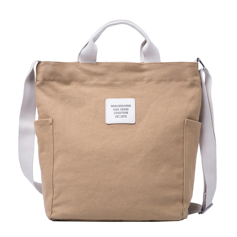 Shoulder Canvas Backpack Large Crossbody Bag thumbnail 2