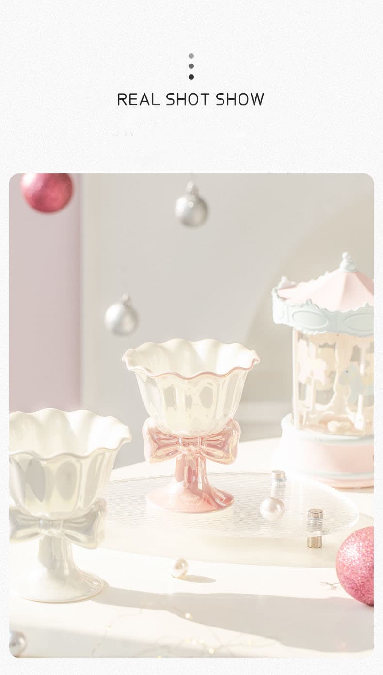 Ceramic Pearl Glazed Ice Cream Cup thumbnail 7