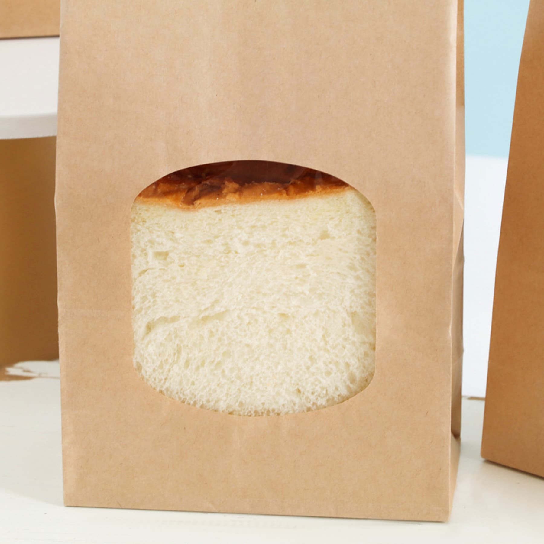 Clear Window Kraft Toast Bag Waterproof thumbnail 4