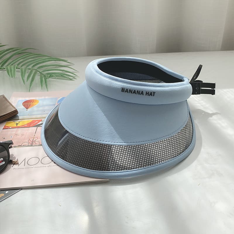 Empty Visor Cap For Women Wide Beach Sun Hats thumbnail 2