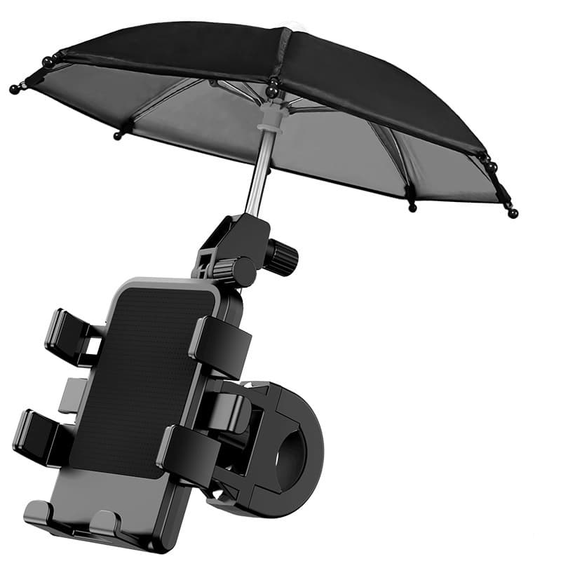 Motorcycle Bicycle Mobile Phone Holder with Umbrella thumbnail 5